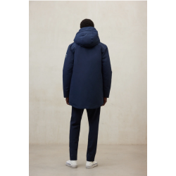Gabardina Parko Azul Marino Ecoalf Hombre | Moda Sostenible Online Sanxenxo