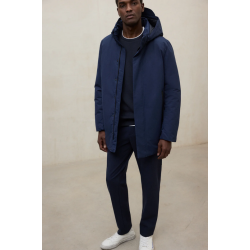 Gabardina Parko Azul Marino Ecoalf Hombre | Moda Sostenible Online Sanxenxo
