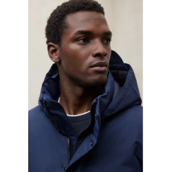 Gabardina Parko Azul Marino Ecoalf Hombre | Moda Sostenible Online Sanxenxo