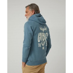 Sudadera Hoodie Under The See Azul | Altonadock