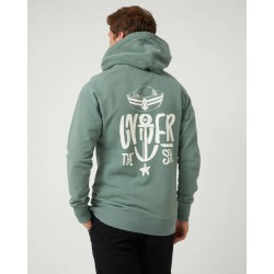Sudadera Hoodie Under The See Verde | Altonadock