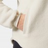 Sudadera Mujer Escape blanca Eco Friendly | Felpa Reciclada Confortable Eolo Sanxenxo