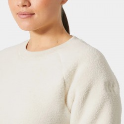 Sudadera Mujer Escape blanca Eco Friendly | Felpa Reciclada Confortable Eolo Sanxenxo