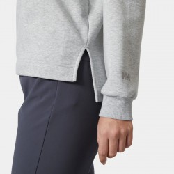 Sudadera Mujer Gris Helly Hansen Ski | Diseño Noruego y Confort Casual