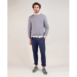 Sudadera gris cuello caja hombre El Ganso - Estilo casual y náutico