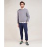 Sudadera gris cuello caja hombre El Ganso - Estilo casual y náutico