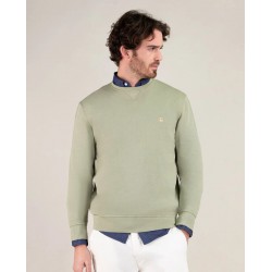 Sudadera verde pastel cuello caja hombre El Ganso - Estilo casual y náutico