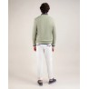 Sudadera verde pastel cuello caja hombre El Ganso - Estilo casual y náutico