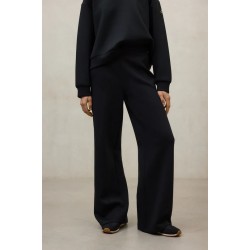 Pantalón Arda negro mujer ECOALF sostenible – Poliéster reciclado y algodón orgánico