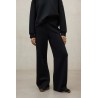 Pantalón Arda negro mujer ECOALF sostenible – Poliéster reciclado y algodón orgánico