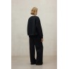 Pantalón Arda negro mujer ECOALF sostenible – Poliéster reciclado y algodón orgánico