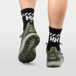 Zapatillas Helly Hansen Stega HT Waterproof verdes hombre: trekking impermeable y máximo agarre