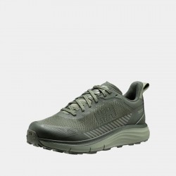 Zapatillas Helly Hansen Stega HT Waterproof verdes hombre: trekking impermeable y máximo agarre