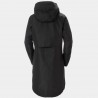 Gabardina impermeable negro Helly Hansen Aspire mujer: elegante, cálida y funcional