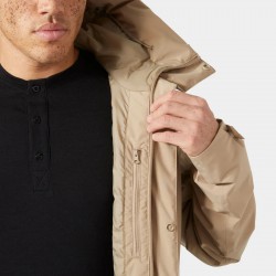 Chubasquero Helly Hansen Munich hombre beige: impermeable, cálido y sostenible