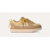 Zapatillas UGG Mujer Beige Cordones Amarillo Mostaza | Tendencia 2025