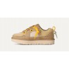 Zapatillas UGG Mujer Beige Cordones Amarillo Mostaza | Tendencia 2025