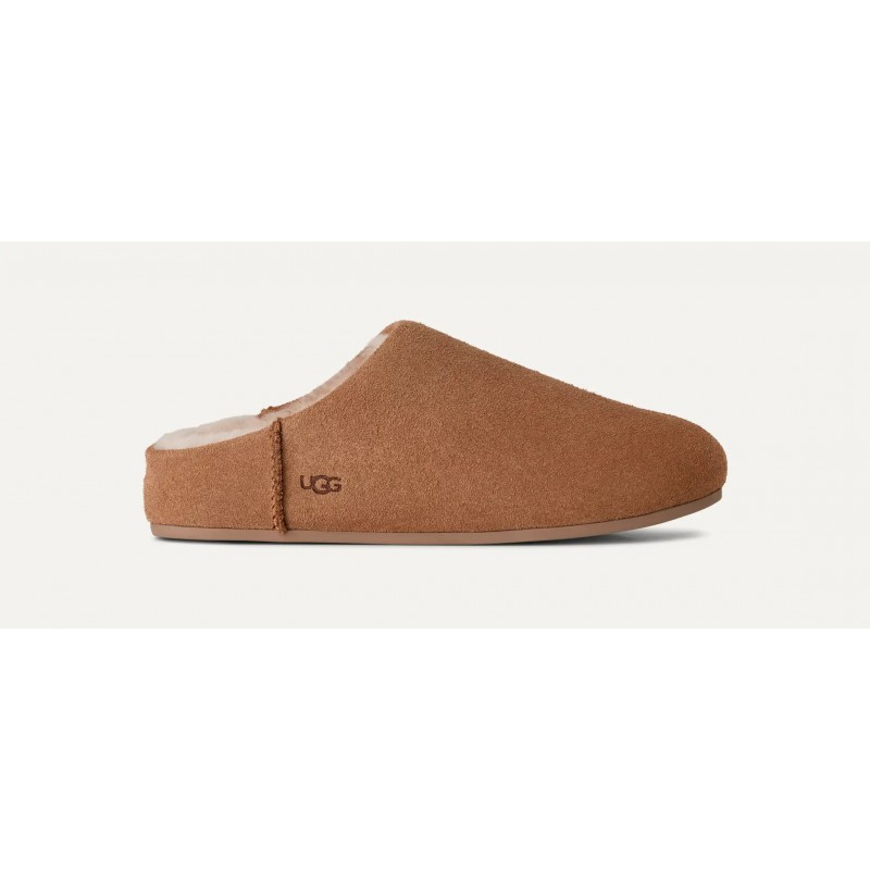 UGG Elea Slip-On Chestnut | Slippers Mujer en Ante y Piel de Oveja UGG Elea Slip-On Chestnut | Slippers Mujer en Ante y Piel de Oveja