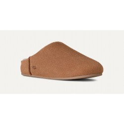 UGG Elea Slip-On Chestnut | Slippers Mujer en Ante y Piel de Oveja