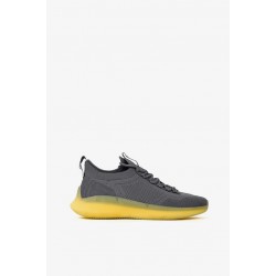 Zapatillas Ecoalf Berlin Mujer Gris Amarillo | Sostenibles y cómodas
