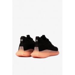 Zapatillas Ecoalf Berlin Mujer negro naranja | Sostenibles y cómodas
