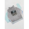 Sudadera Gris Abbey Road Blue Blue Chihuahua | Moda Casual Mascotas