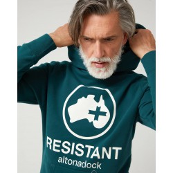 Sudadera Resistant verde petróleo Altonadock – Sudadera urbana para hombre | Eolo Sanxenxo