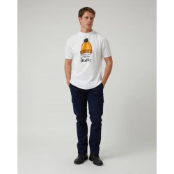 Camiseta Cozy Winter Blanca Altonadock – Algodón, Estilo Náutico Hombre