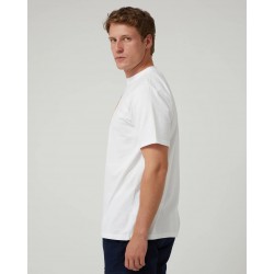 Camiseta Cozy Winter Blanca Altonadock – Algodón, Estilo Náutico Hombre