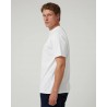 Camiseta Cozy Winter Blanca Altonadock – Algodón, Estilo Náutico Hombre