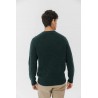 Jersey de Punto Jaspeado Verde Botella Hombre El Pulpo | Eolo Sanxenxo