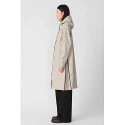 Impermeable Tempête Largo Mujer – Corte en A y Protección 100% Impermeable