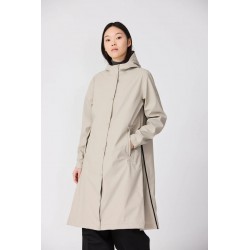 Impermeable Tempête Largo Mujer – Corte en A y Protección 100% Impermeable