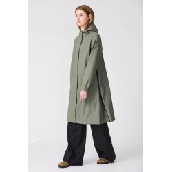 Impermeable Tempête Largo Mujer – Corte en A y Protección 100% Impermeable
