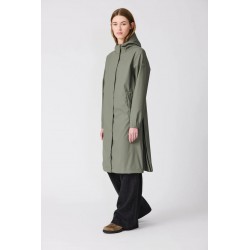 Impermeable Tempête Largo Mujer – Corte en A y Protección 100% Impermeable