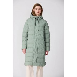 Abrigo Puddle | Impermeable acolchado para mujer