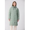 Abrigo Puddle | Impermeable acolchado para mujer