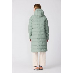 Abrigo Puddle | Impermeable acolchado para mujer