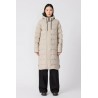 Abrigo Puddle | Impermeable acolchado para mujer