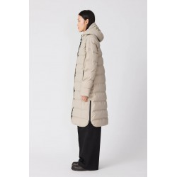 Abrigo Puddle | Impermeable acolchado para mujer