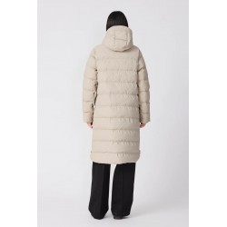 Abrigo Puddle | Impermeable acolchado para mujer