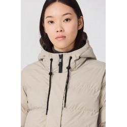 Abrigo Puddle | Impermeable acolchado para mujer