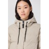 Abrigo Puddle | Impermeable acolchado para mujer