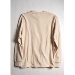 Camiseta Henley Iron & Resin Beige Crudo | Manga Larga Algodón