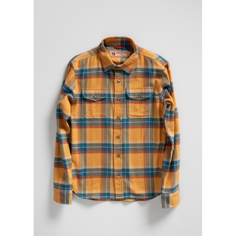 Camisa de Franela Sierra ocre Hombre – Diseño Exclusivo y Estilo Casual | Eolo Sanxenxo Camisa de Franela Sierra ocre Hombre – Diseño Exclusivo y Estilo Casual | Eolo Sanxenxo