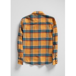 Camisa de Franela Sierra ocre Hombre – Diseño Exclusivo y Estilo Casual | Eolo Sanxenxo