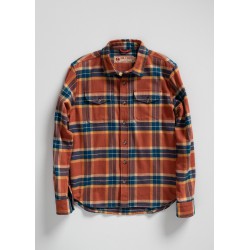 Camisa de Franela Sierra teja Hombre – Diseño Exclusivo y Estilo Casual | Eolo Sanxenxo