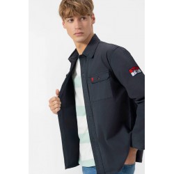 Sobrecamisa El Pulpo Heritage Azul Marino Hombre | Estilo Náutico y Casual