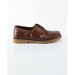Náutico de piel marrón para hombre El Ganso | Zapato clásico y atemporal
