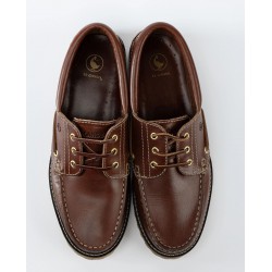 Náutico de piel marrón para hombre El Ganso | Zapato clásico y atemporal